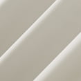 thumbnail image 2 of Sun Zero Nolan 2-pack Energy Saving Blackout Grommet Curtain Panel Pair, 40"W x 84"L, Pearl, 2 of 5