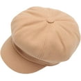 thumbnail image 2 of CoCopeaunts Newsboy Hats for Women Solid Plain Octagonal Newsboy Cap Men Ladies Casual Hat Winter Beret Women Painter Cap, 2 of 7