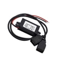thumbnail image 2 of Convertidor De 12 V A 5 V Cc Puertos De Carga Usb Duales Adaptador De Corriente Adaptador De Corriente Cc Portátil Alta Tasa De Conversión Regulador De Cc A Cc Para Grabadora De Conducción De Yuarrent VI007207-00, 2 of 7