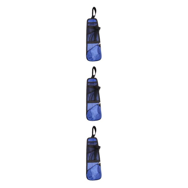 Scienceny Bolsa de almacenamiento colgante lateral de tela Oxford para bolsillo de coche, organizador colgante adhesivo multibolsillo automático, azul Type1 NO1 Scienceny CBP171212