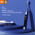 thumbnail image 2 of Cepillo de dientes eléctrico Xiaomi Youpin, cepillo de dientes sónico con vibración, limpiador blanqueador de dientes, cepillo de dientes recargable por USB para el cuidado bucal, 2 of 5