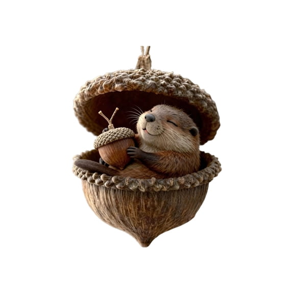 Christmas Decorations Ornaments Cute Forest Hanging Decor For Christmas Tree Holiday Home Decoration