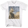 thumbnail image 1 of John Wayne T-Shirt Blanc avec Drapeau et Cheval, 1 of 2