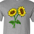 thumbnail image 4 of Inktastic Pair of Sunflowers T-Shirt, 4 of 5