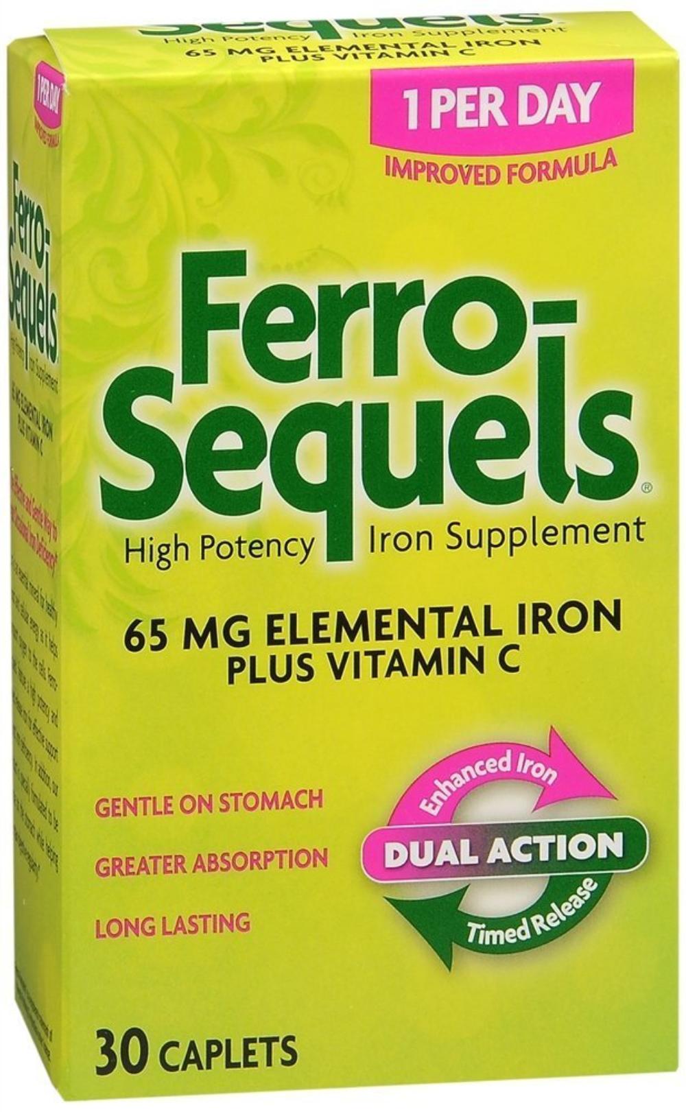 FERROSEQUELS SR TABS 3X10 UD, FerroSequels timedrelease tablets