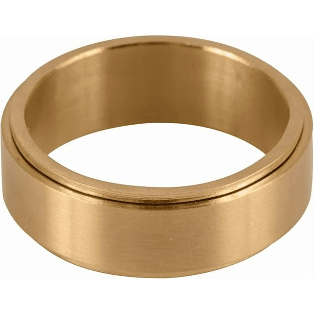 Anillos Hombre Giratorios, Anillo Anti Ansiedad de Acero Inoxidable Baño de Oro 18k, Xtellar Color dorado