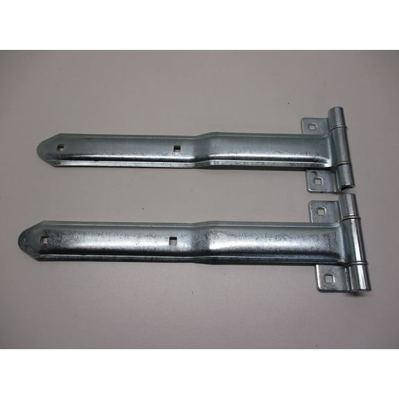 Cargo Utility Trailer RV Door 16" Strap Hinges / Pair / Offset Bent Hinges