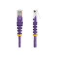 thumbnail image 2 of StarTech.com 6 ft Cat5e Patch Cable with Molded RJ45 Connectors - Purple - Cat5e Ethernet Patch Cable - 6ft UTP Cat 5e Patch Cord (M45PATCH6PL) - Patch cable - RJ-45 (M) to RJ-45 (M) - 6 ft - UTP - CAT 5e - molded - purple, 2 of 4