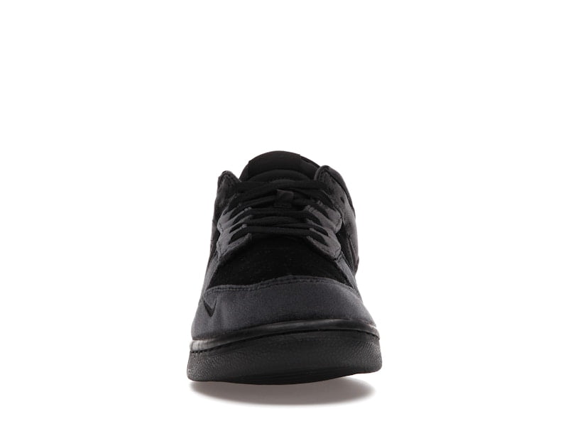 Nike Men's Dunk Low Dover Street Market Triple Black Velvet Shoes, from StockX