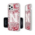 thumbnail image 3 of Nebraska Huskers iPhone Paisley Design Clear Case, 3 of 7