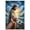 Unframe-style, variant on Jesus Christ Reaching Hand Canvas Wall Art for Christian Home Decor Inspirational Religious Faith Hope Artwork Stormy Sea Living Room Bedroom Picture