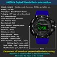 thumbnail image 5 of EGNMCR Fashion Multifunction Sports Watch Display Date Calendar Week Alarm Unisex Watch Wristwatch watch, 5 of 5