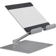 thumbnail image 2 of Durable Premium Aluminum Tablet Holder Rise Desk Stand, Foldable, 2 of 12