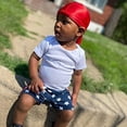thumbnail image 2 of 2 PCS Silky Baby Durags for Boys Girls Infant, 2 of 2
