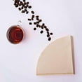 thumbnail image 1 of SHOWERORO 40Pcs Filter Coffee for Coffee Makers Style Cone Shape Burlywood, 1 of 8