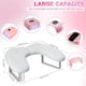 thumbnail image 2 of Almohada Arm Rest Jazalz en forma de U para manicura y uñas, color blanco, 2 of 7