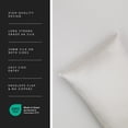 thumbnail image 4 of Fishers Finery 30 Momme 100% Pure Mulberry Silk Pillowcase for Hair & Skin, Grade 6A, Queen, Natural White, 4 of 7