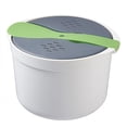 thumbnail image 1 of Portable Microwave Rice Cooker: Efficient, Versatile & Easy to Clean! Green, 1 of 7