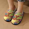 thumbnail image 7 of Kids Winnie The Pooh Slippers Boys Girls Non-Slip Fuzzy House Slippers Warm Soft Plush Winter House Shoes Slip-On Shoes, 7 of 7