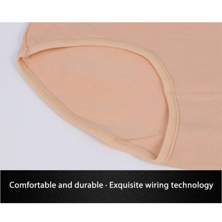 British lobesli high waist tummy control underwear women's pure cotton  antibacterial cotton briefs tummy control large
