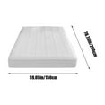 thumbnail image 3 of Ganfancp Sábana Ajustable Funda Protectora para Cama Colchón Bolsillo Sábana Ajustable Invierno Cálido Transpirable Antideslizante para El Cuidado de La Piel Sábana Ajustable Algodón Acolchado Rebaja, 3 of 6