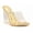 Gold, variant on Shoes Fusion Translucent Block High-Heel Mule Open Toe Sandal