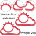 thumbnail image 3 of 8pcs Non-stick Silicone Rings, Non Stick Egg Rings, Fried Egg Mold, 3 of 5