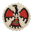 thumbnail image 1 of Beaded T-Bird Rosettes 1-1/2" White, 1 of 1