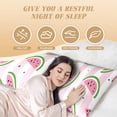 thumbnail image 3 of Naloa Watermelon Super Soft 20x60 Body Pillow Case,Long Side Hidden Zipper（PILLOWS ARE NOT INCLUDED）, 3 of 6