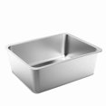 thumbnail image 1 of Odor-Proof Non-Stick Litter Pan, Durable Metal Construction, Easy Clean Design, 17.5 x 13.5 x 6 Inches, 1 of 5