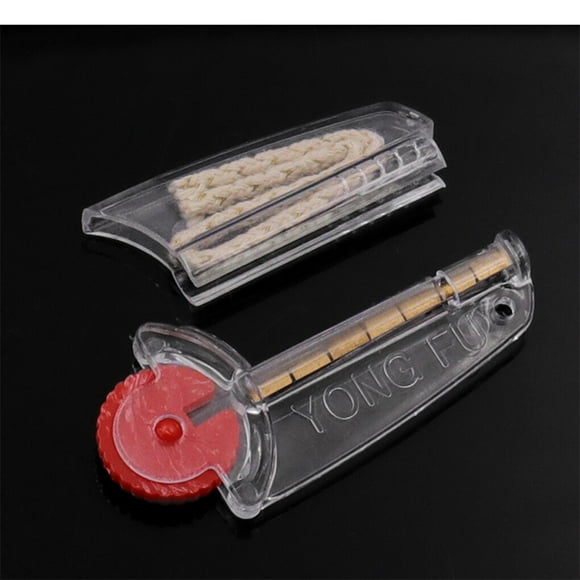 Universal Grinding Wheel Lighter Flint Cotton Core Set Lighters Camping Fire Starter Fire Starter Flints Wick Kit Igniter Repair Replacing Parts