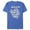 Royal Blue Heather, variant on Men's Nintendo Mario  Graphic Tee Black 3X Large