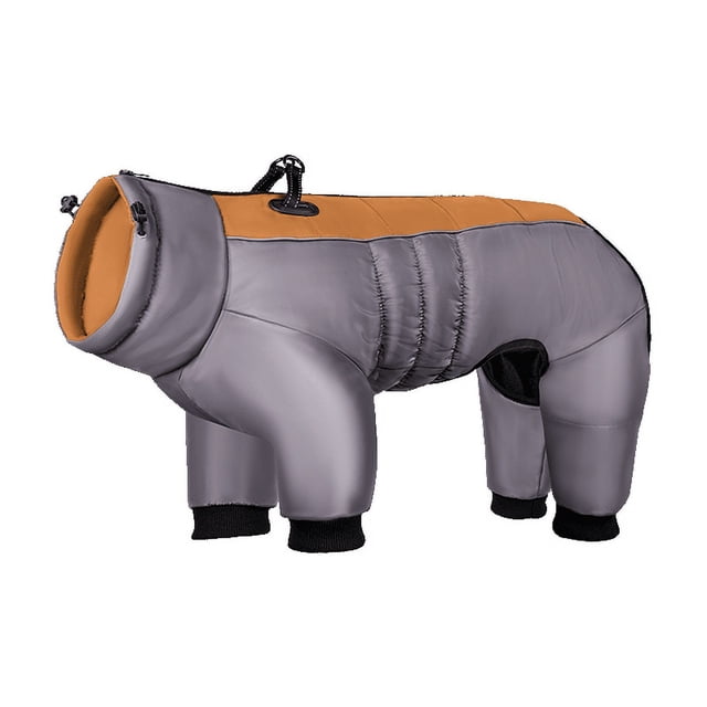 Mono impermeable para perros grandes, ropa para perros medianos y grandes, mono de invierno para mascotas, chaqueta para bulldog francés, disfraz para labrador.