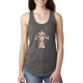 thumbnail image 1 of Normal is Boring - Women's Racerback Tank Top, up to Women Size 2XL - Giraffe, 1 of 5