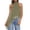 Green #74, variant on Women's Halter Neck Sleeveless Tops Lace Asymmetrical Hem Summer Going Out Tanks Light Brown L