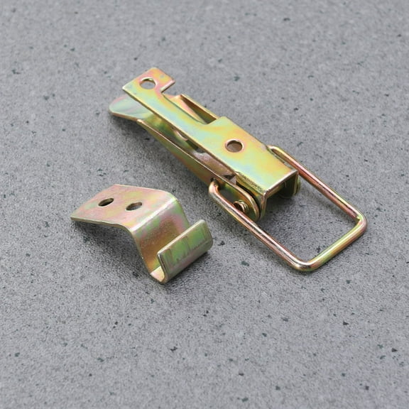 DECOMELODY Truck Tool Box Latches 1Pcs Flexible Draw Latch Lock Cabinet Door Clamps 10.4x2.7x1.3in