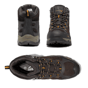 NORTIV 8 Men's Waterproof Hiking Boots Outdoor Mid Trekking Lightweight Mountaineering Shoes Paladin
