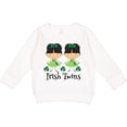 thumbnail image 2 of Inktastic Irish Twins St Patricks Girls Toddler Sweatshirt, 2 of 4