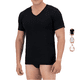 thumbnail image 1 of Playera Cuello V Trueno 3 Piezas ( Blanco, Negro, Gris ) Trueno  300 V Color, 1 of 3