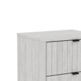 thumbnail image 6 of Zaffy 2-Drawer Dusty Grey Oak Nightstand (23"H X 18.9"W X 15.7"D) (Set Of 2), 6 of 7