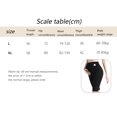 thumbnail image 3 of Leggings suaves de cinco puntos para mujeres embarazadas, cintura alta, pantalones de montar, 3 of 6