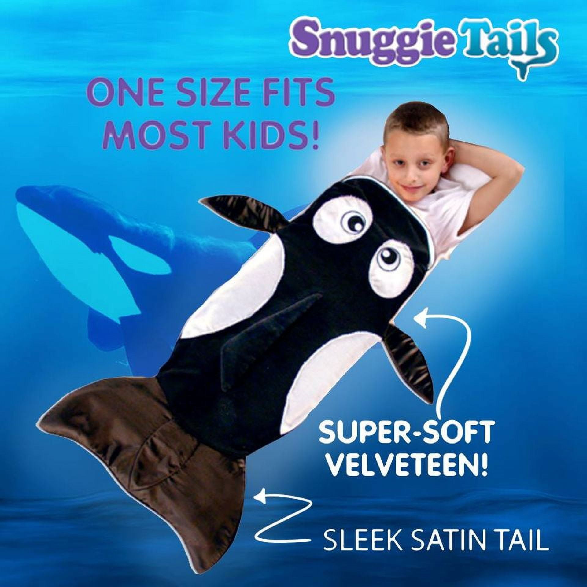 Snuggie Tails Super Soft Wearable Blanket for Teens Adults Throw Rainbow Mermaid Walmart