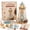 #02-Angel(9.84"), variant on DIY Lighted Glass-Style Lighthouse Kit, LED Craft Project with Translucent Pieces for Tabletop Display & Coastal Decor
