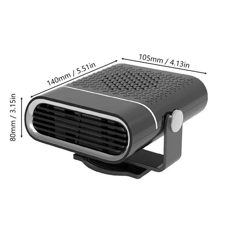 Car Heater, 12V 200W Portable Heater For Car Windshield Defogger Defroster  Fast Heating & Cooling 2 in 1 Modes with 360 Degree Rotary Base Car Heater  that plugs into cigarette lighter - Yahoo Shopping