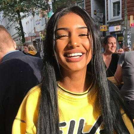 5x5 Dentelle Fermeture Droite Naturelle Couleur Coiffure Coiffant Cheveux Humains 150 Densite Avec Des Cheveux De Bebe Pour Le Noir Walmart Canada