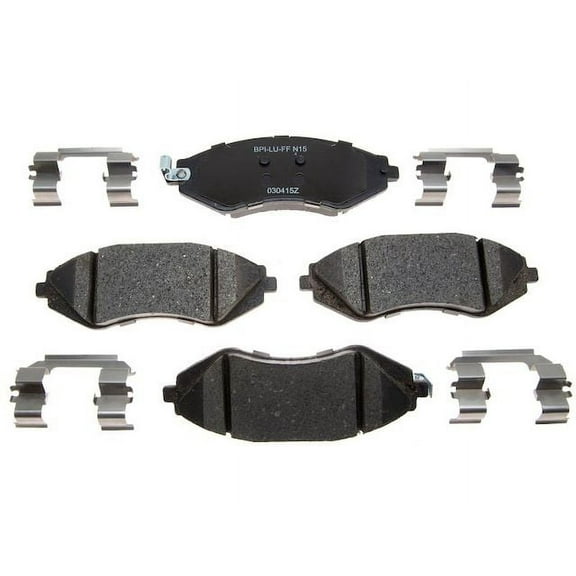 Front Brake Pad Set - Compatible with 2004 - 2011 Chevy Aveo 2005 2006 2007 2008 2009 2010