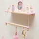 thumbnail image 2 of Estantería artesanal para habitación infantil, estante colgante de cuentas, estilo nórdico, decoración infantil. Rosado, 2 of 9