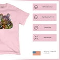 thumbnail image 4 of Tee Hunt Dean Russo Cute Cat T-Shirt First We Steal Your Heart Pet Men's Tee, Light Pink, Large, 4 of 5