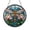 Acrylic 3.5 Inch, variant on Botanical Lotus Dragonfly Stained Glass Style Window Art2101