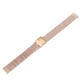 thumbnail image 3 of Correa de reloj tejida de acero inoxidable, malla de reloj de acero inoxidable Correa de reloj de malla de acero inoxidable Correa de reloj tejida de acero inoxidable Ultra sensible, 3 of 14